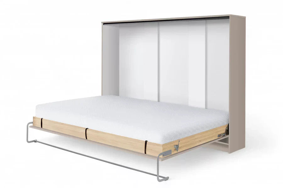 Customizable Murphy Bed BASIC Horizontal Furniture Set Congo 90, 120, 140 x 200 cm