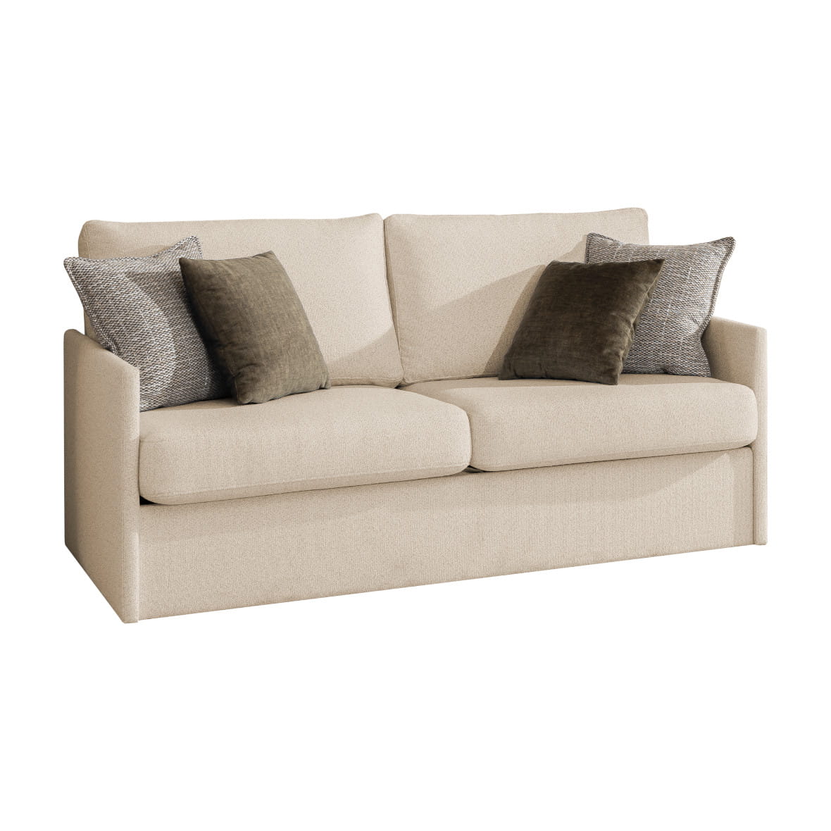 Genius Murphy Bed with Sofa Congo 140 x 200 cm, LED Lighting