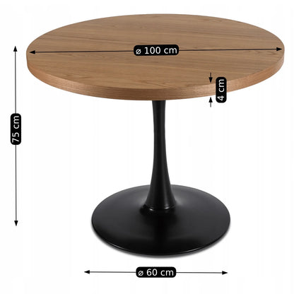Elite LINO Round Dining Table – A Modern Statement Piece