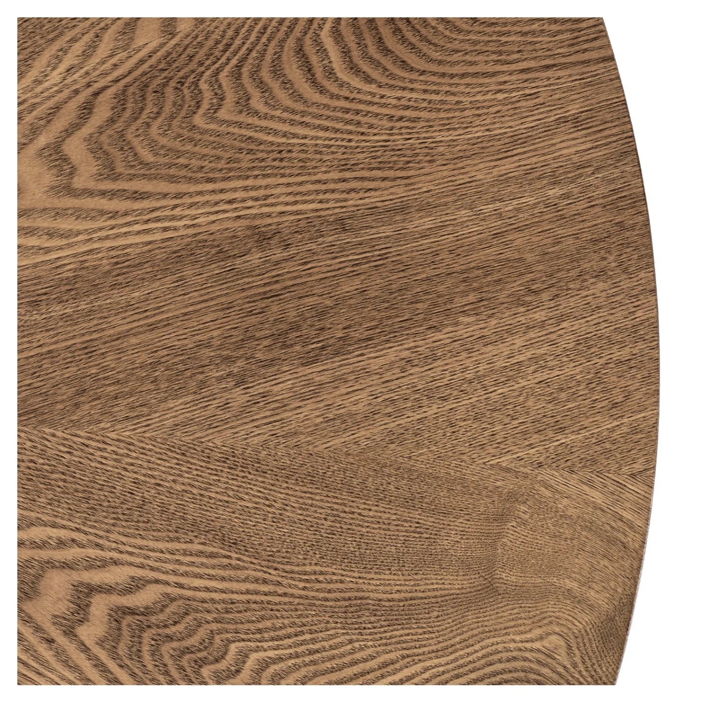 Elite LINO 100 cm Round Dining Table – Walnut Elegance with a Modern Touch