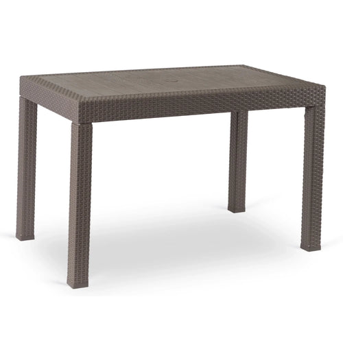 Elite FARGO Outdoor Table – Brown Technorattan
