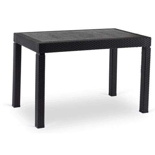 Elite FARGO Outdoor Table – Black Technorattan