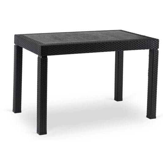 Elite FARGO Outdoor Table – Black Technorattan