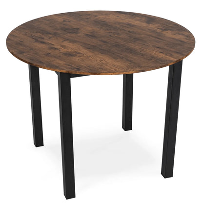 Elite TEO 100 cm Dining Table – Rustic Oak