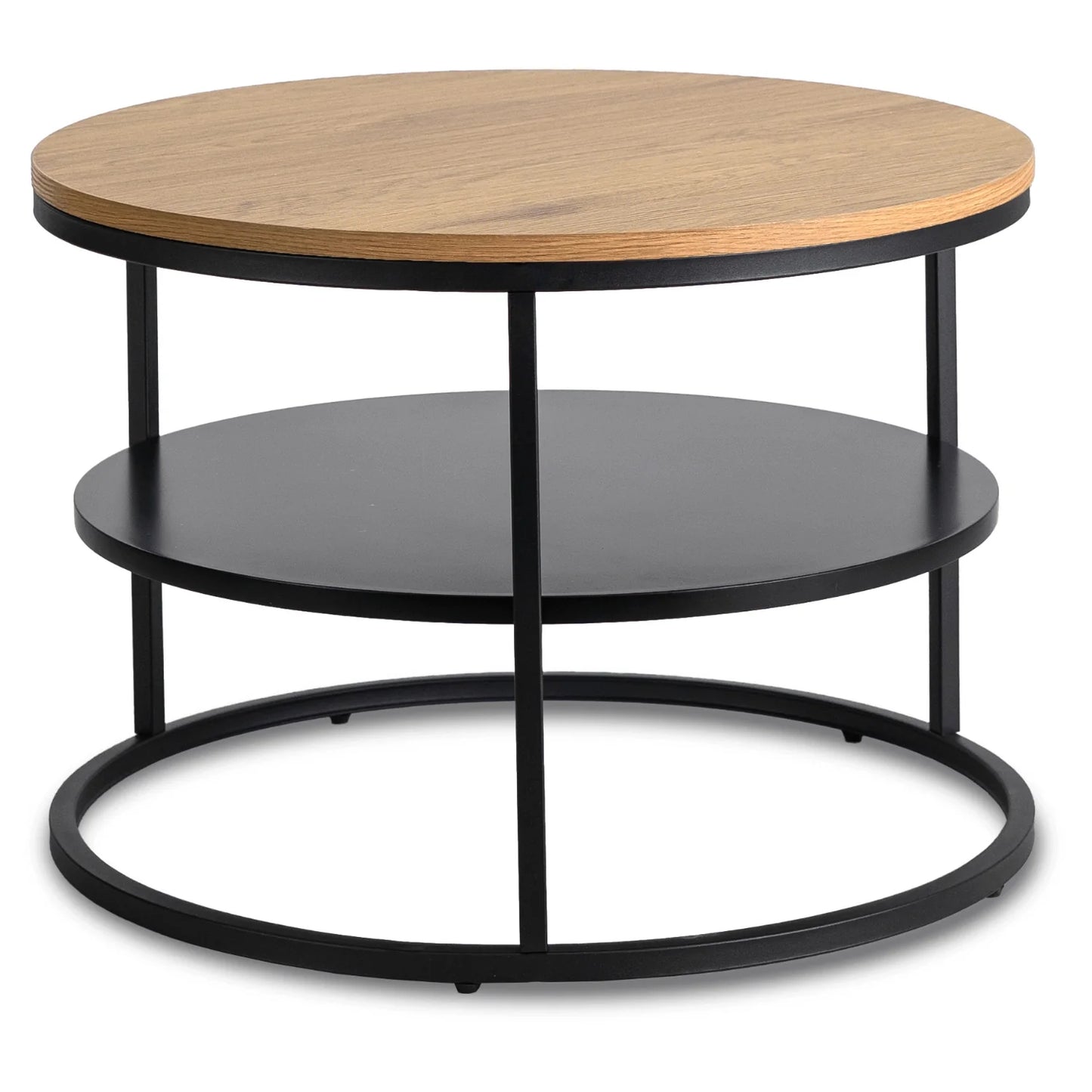 Elite BEST Oak/Black Coffee Table