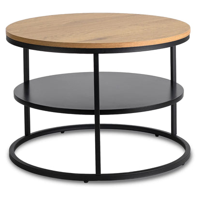 Elite BEST Oak/Black Coffee Table