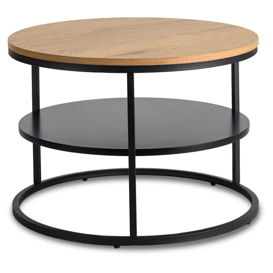 Elite BEST Oak/Black Coffee Table