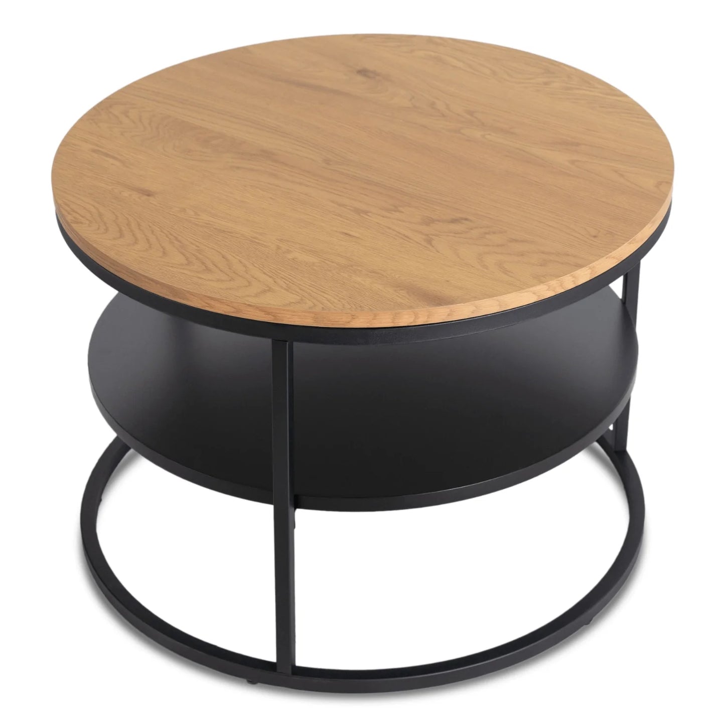 Elite BEST Oak/Black Coffee Table