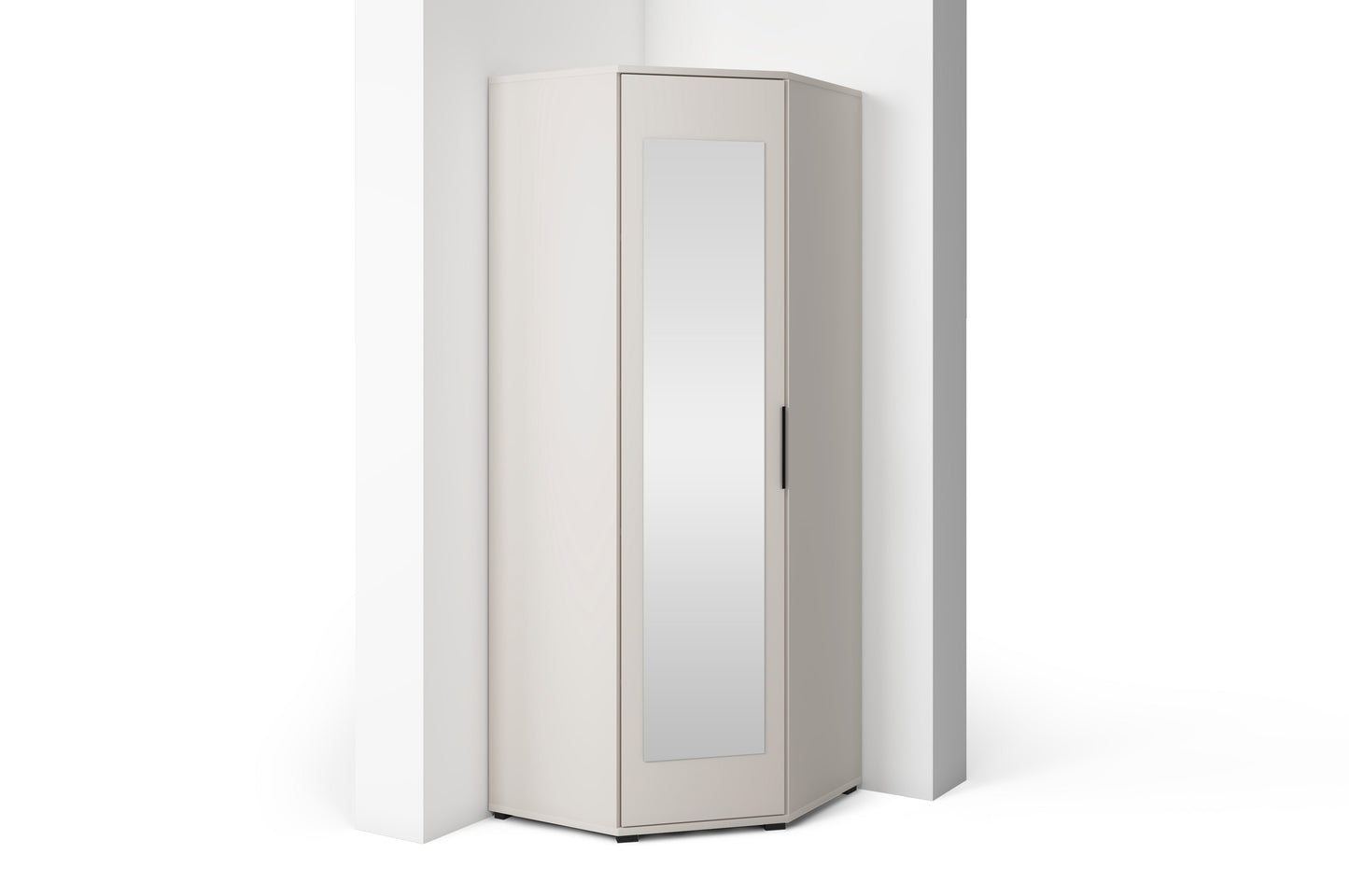 PK Bianco 17 Hallway Wardrobe Set - Upholstered Panels in Various Colours