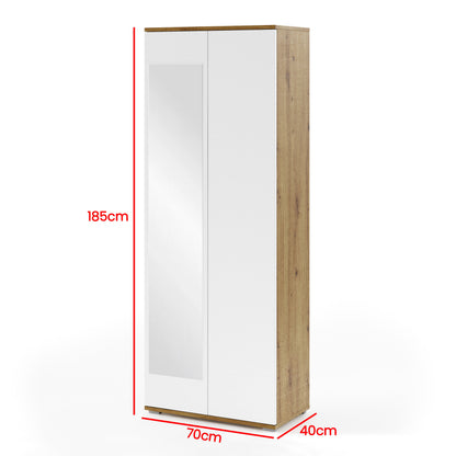 PK Sevilla 7 Hallway Wardrobe -Upholstered Panels in Various Colours