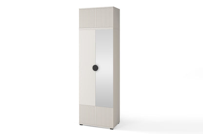 PK Rayo 3 Hallway Wardrobe - Upholstered Panels in Various Colours