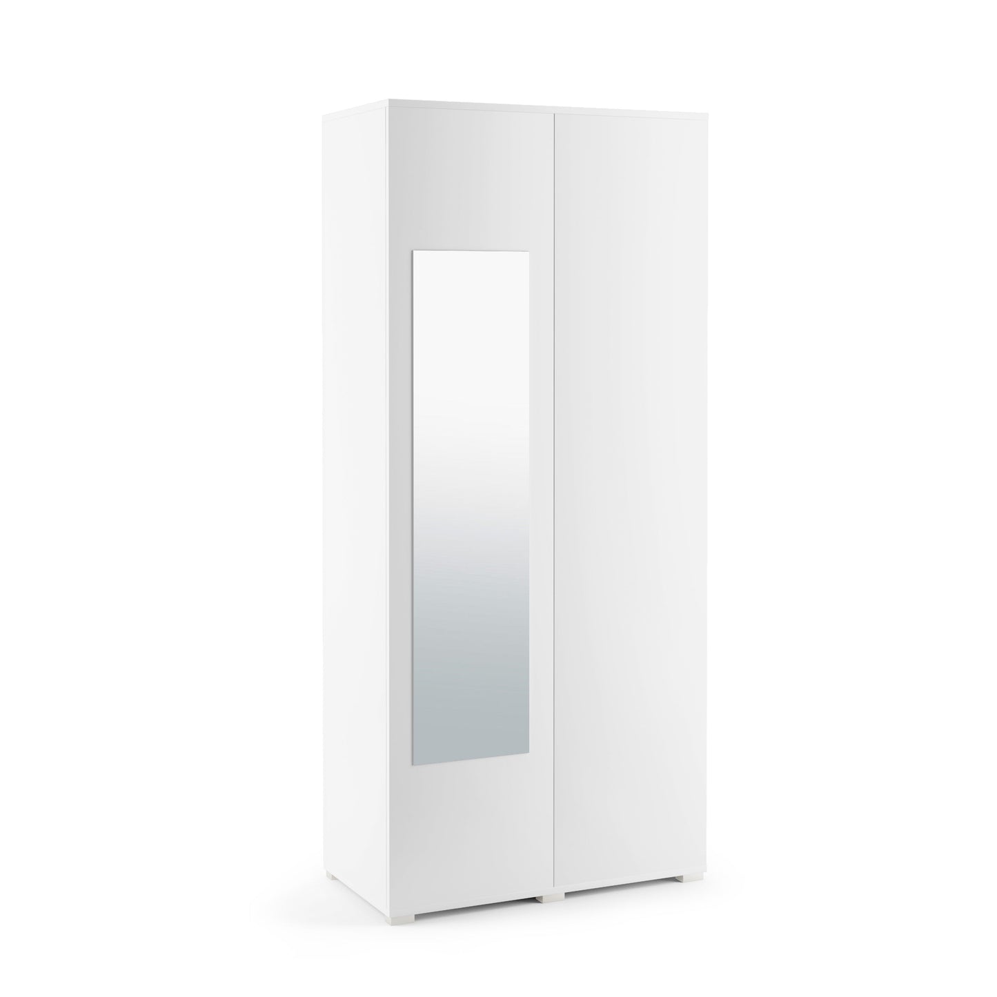 PK Emi 8 Hallway Wardrobe White - Upholstered Panels in Various Colours