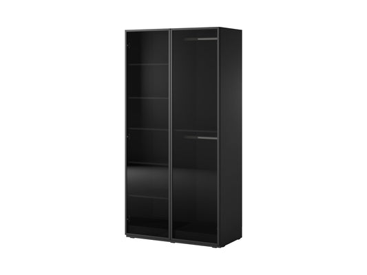 PI Sandbox Modular 2-Door Wardrobe – Antisol Black