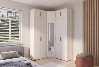 PK Bianco 10 Hallway Wardrobe Set