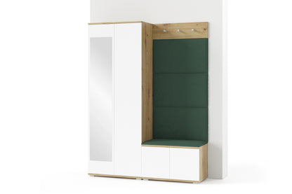 PK Sevilla 1 Hallway Wardrobe -Upholstered Panels in Various Colours