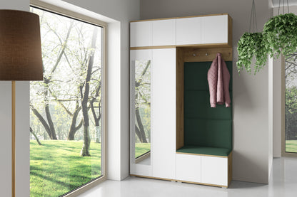PK Sevilla 3 Hallway Wardrobe - Upholstered Panels in Various Colours
