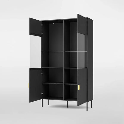 MO Mond Black Display Cabinet