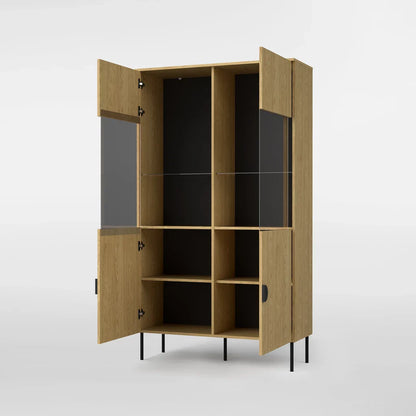 MO Mond Baltic Oak Display Cabinet