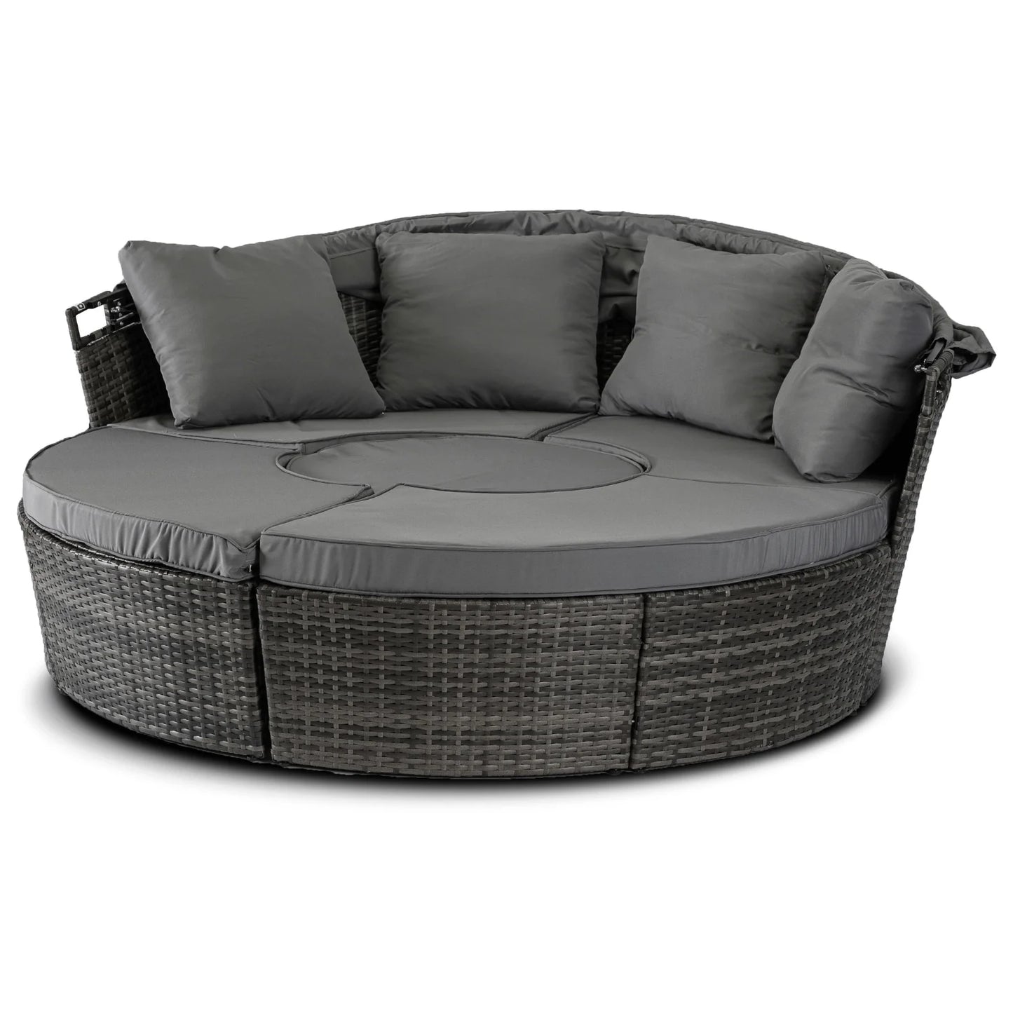 Elite CALIFORNIA Outdoor Island – Gray Technorattan