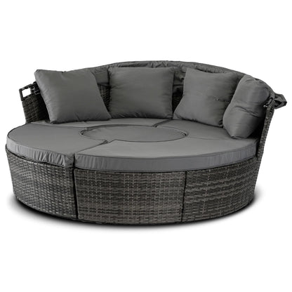 Elite CALIFORNIA Outdoor Island – Gray Technorattan