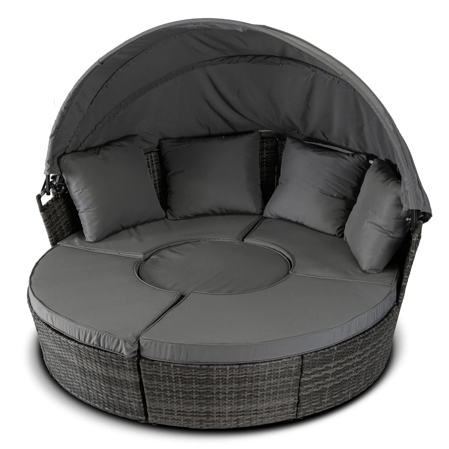 Elite CALIFORNIA Outdoor Island – Gray Technorattan