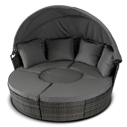 Elite CALIFORNIA Outdoor Island – Gray Technorattan