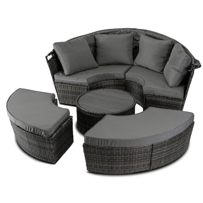 Elite CALIFORNIA Outdoor Island – Gray Technorattan