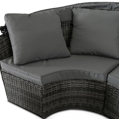 Elite CALIFORNIA Outdoor Island – Gray Technorattan