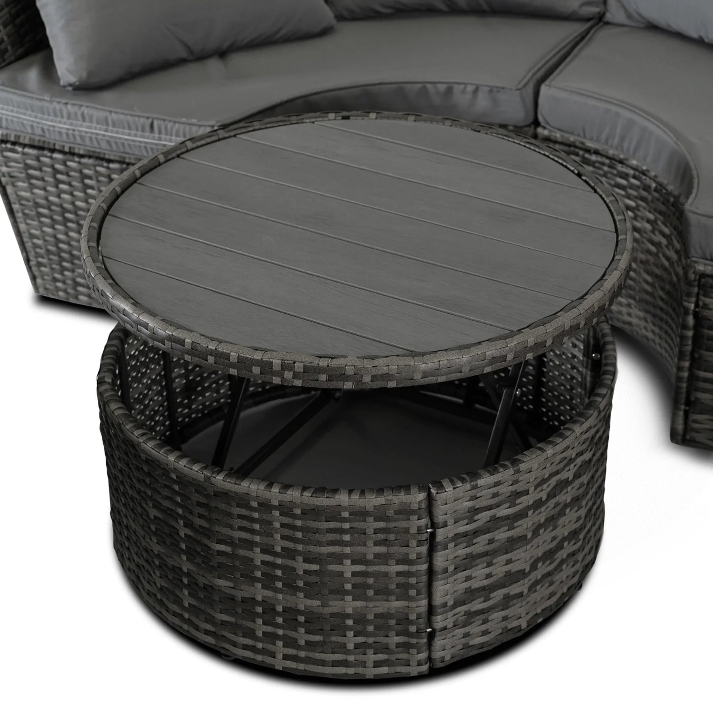 Elite CALIFORNIA Outdoor Island – Gray Technorattan