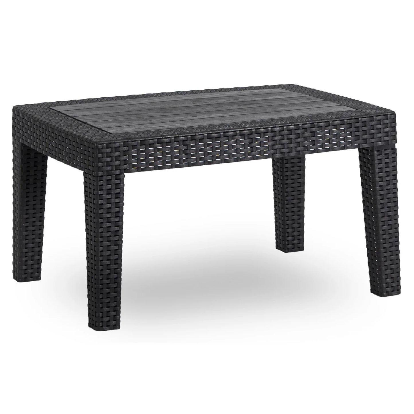 Elite BRANDON Outdoor Furniture Set – Black/Dark Gray | Stylish & Comfortable Garden Lounge