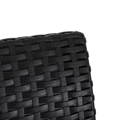 Elite BRANDON Outdoor Furniture Set – Black/Dark Gray | Stylish & Comfortable Garden Lounge