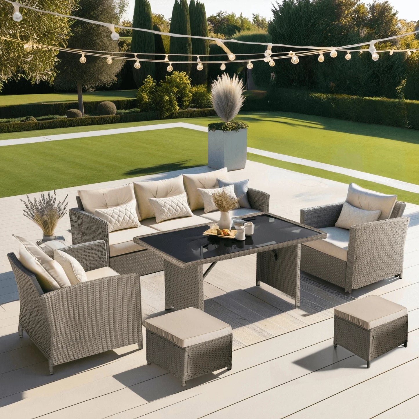 Elite COLORADO Outdoor Furniture Set – Beige