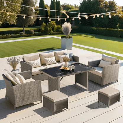 Elite COLORADO Outdoor Furniture Set – Beige