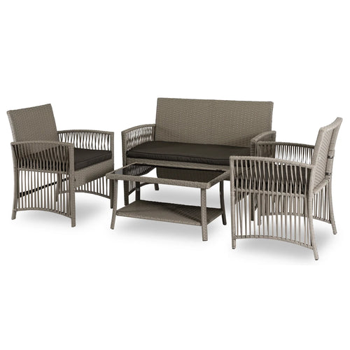 Elite FILADELFIA Outdoor Furniture Set – Beige & Gray