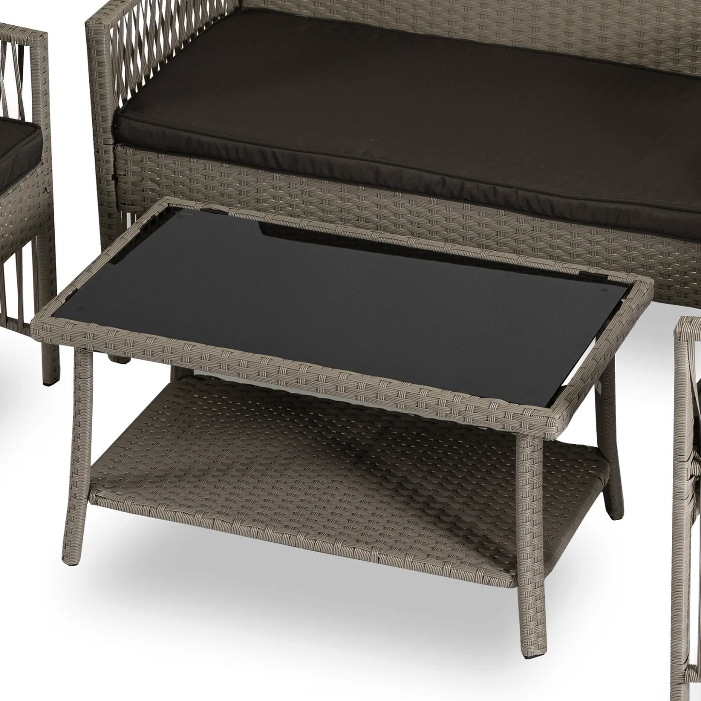 Elite FILADELFIA Outdoor Furniture Set – Beige & Gray