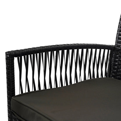 Elite FILADELFIA Outdoor Furniture Set – Black