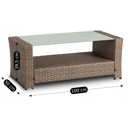 Elite FLORYDA Outdoor Furniture Set – Beige