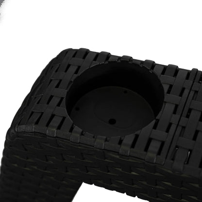 Elite INDIANA Outdoor Furniture Set Black/Gray - Modern & Versatile Garden Lounge