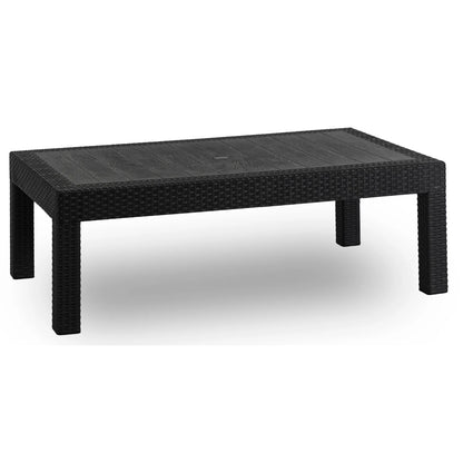 Elite INDIANA Outdoor Furniture Set Black/Gray - Modern & Versatile Garden Lounge