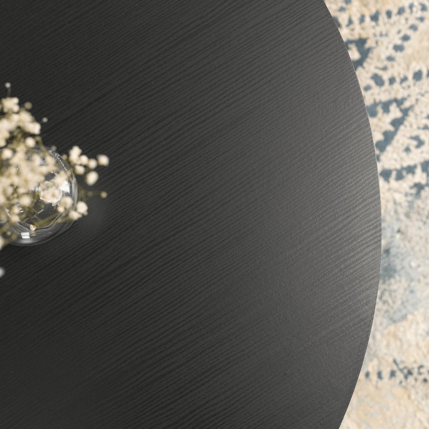 Elite MANU MAX Black Nesting Coffee Table Set