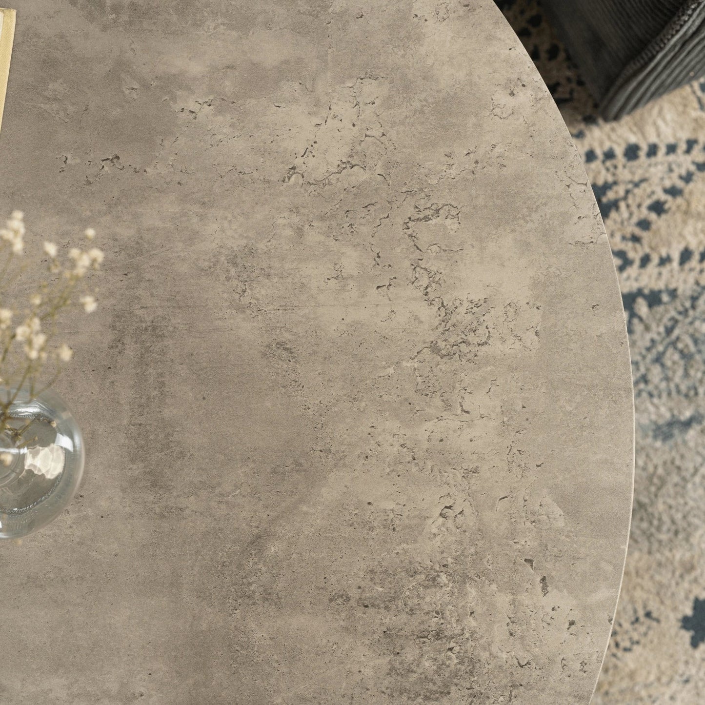 Elite ROCKY Coffee Table Set – Grey Concrete