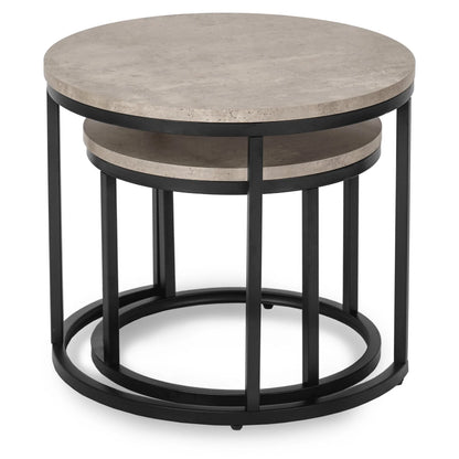 Elite ROCKY Coffee Table Set – Grey Concrete